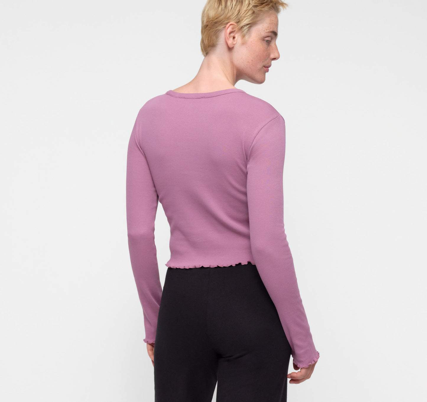 Core Rib Long Sleeve