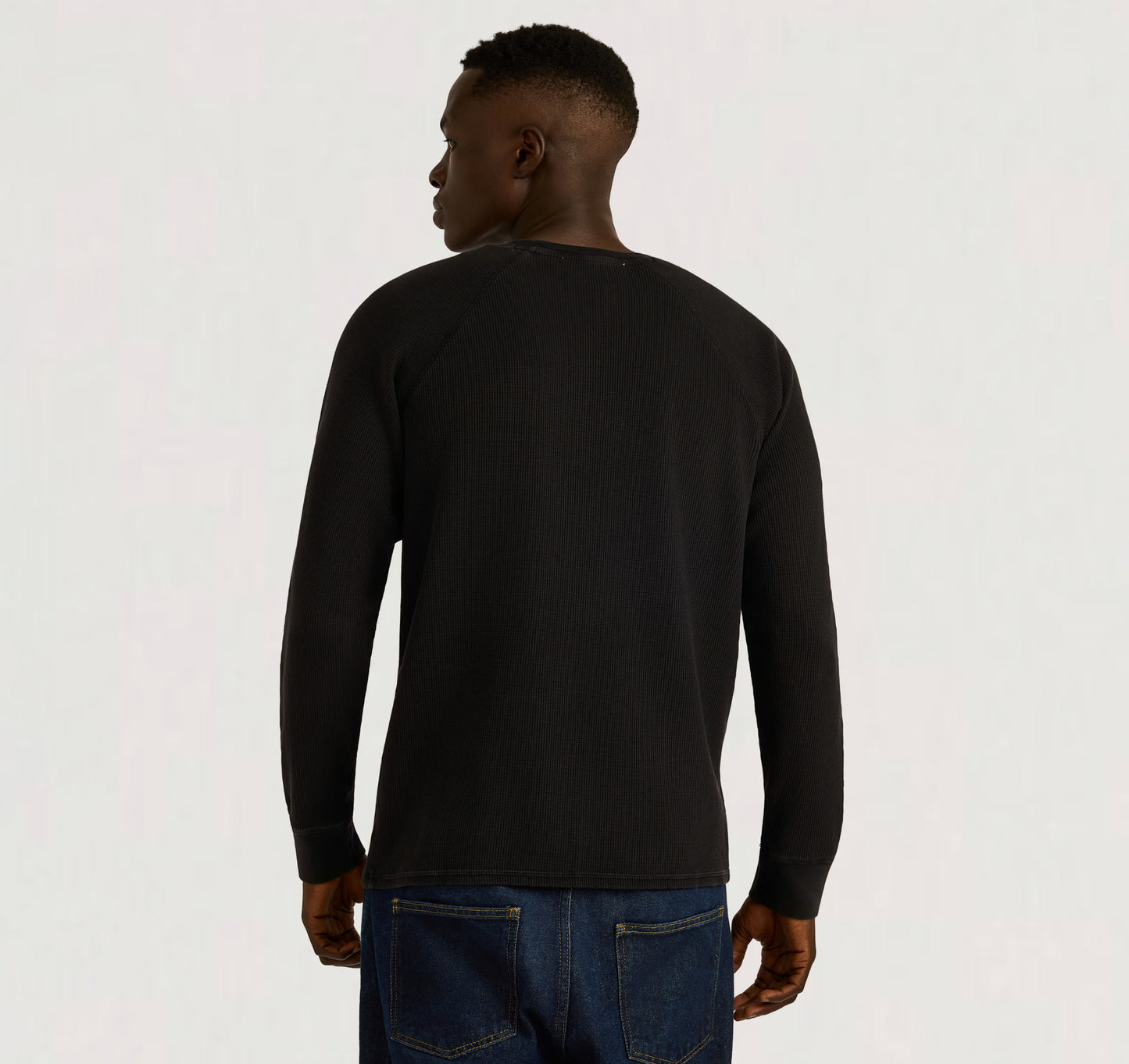 Waffle Raglan Long Sleeve