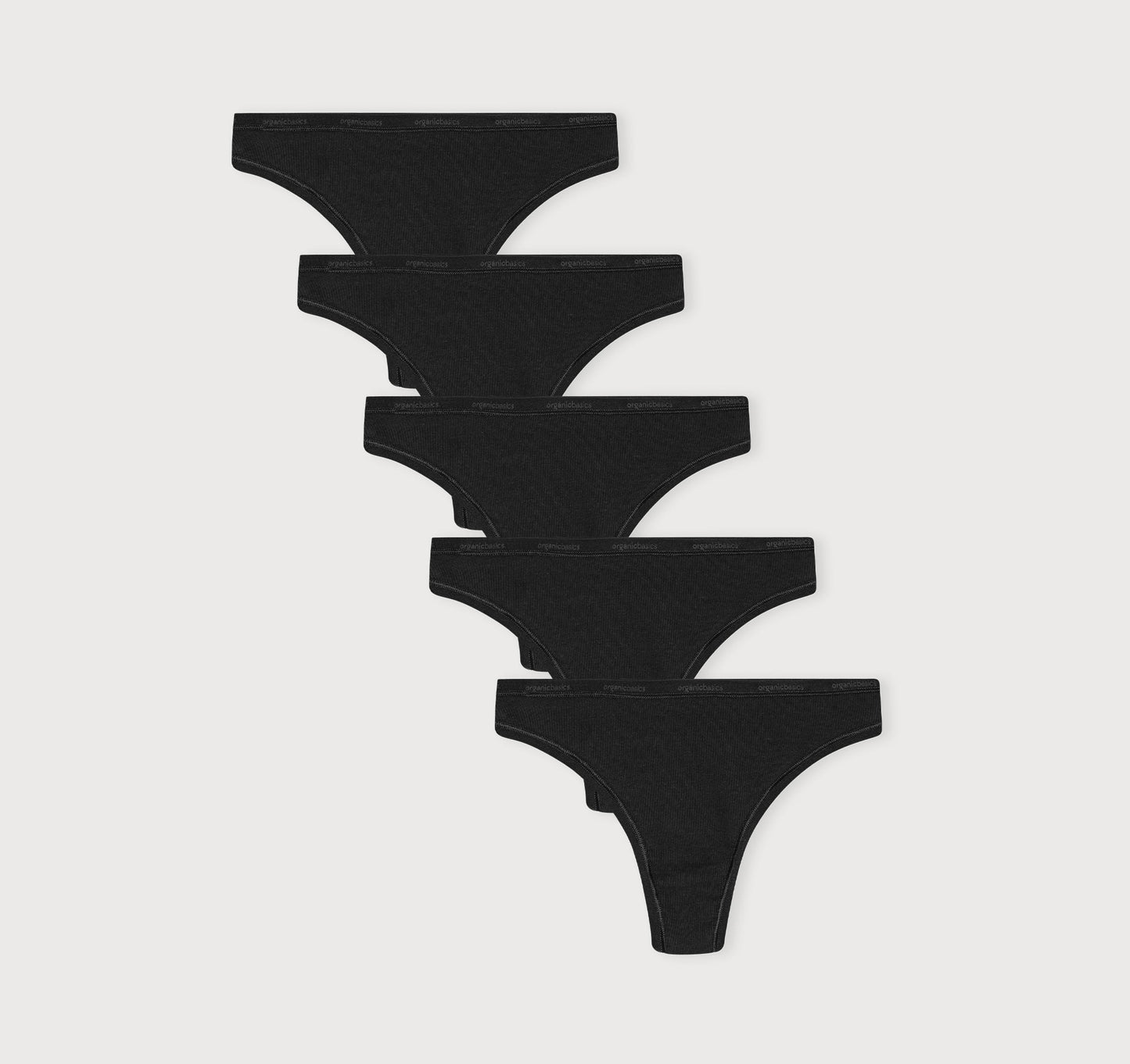 Core Rib Thong 5-pack