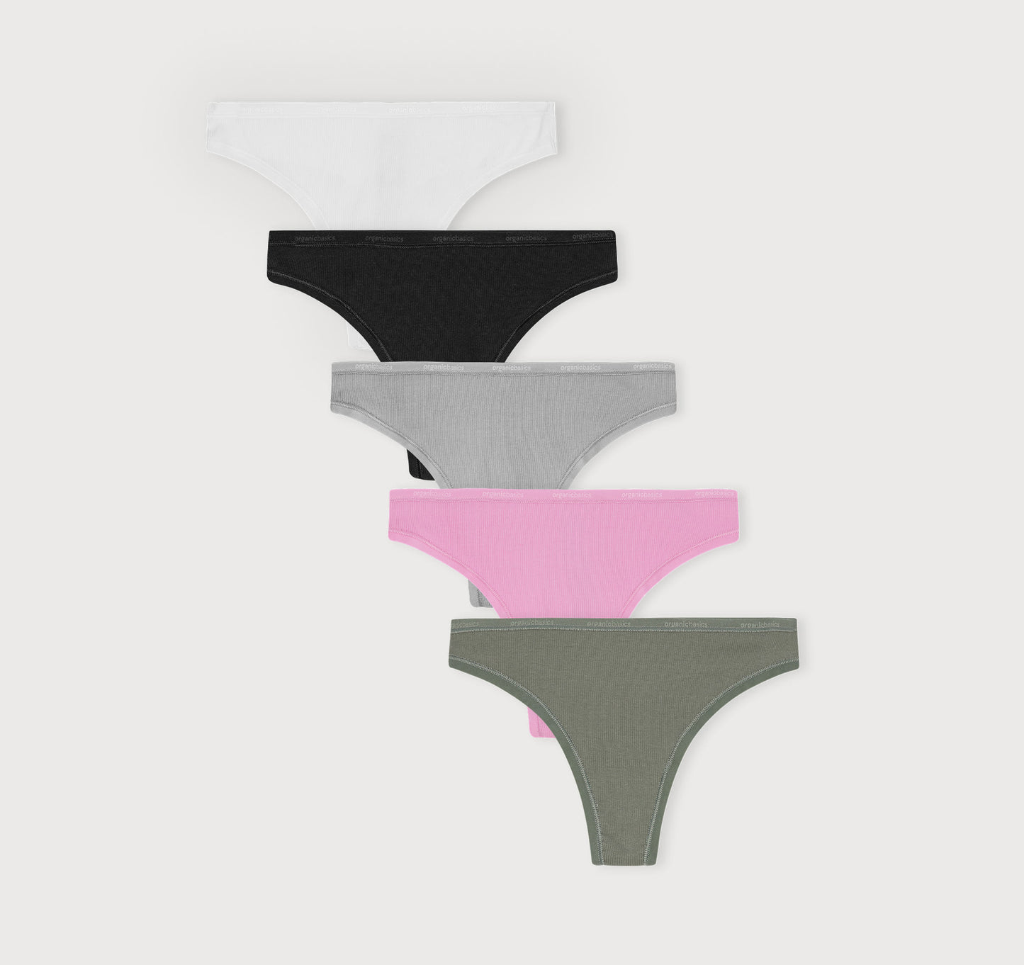 Core Rib Thong 5-pack