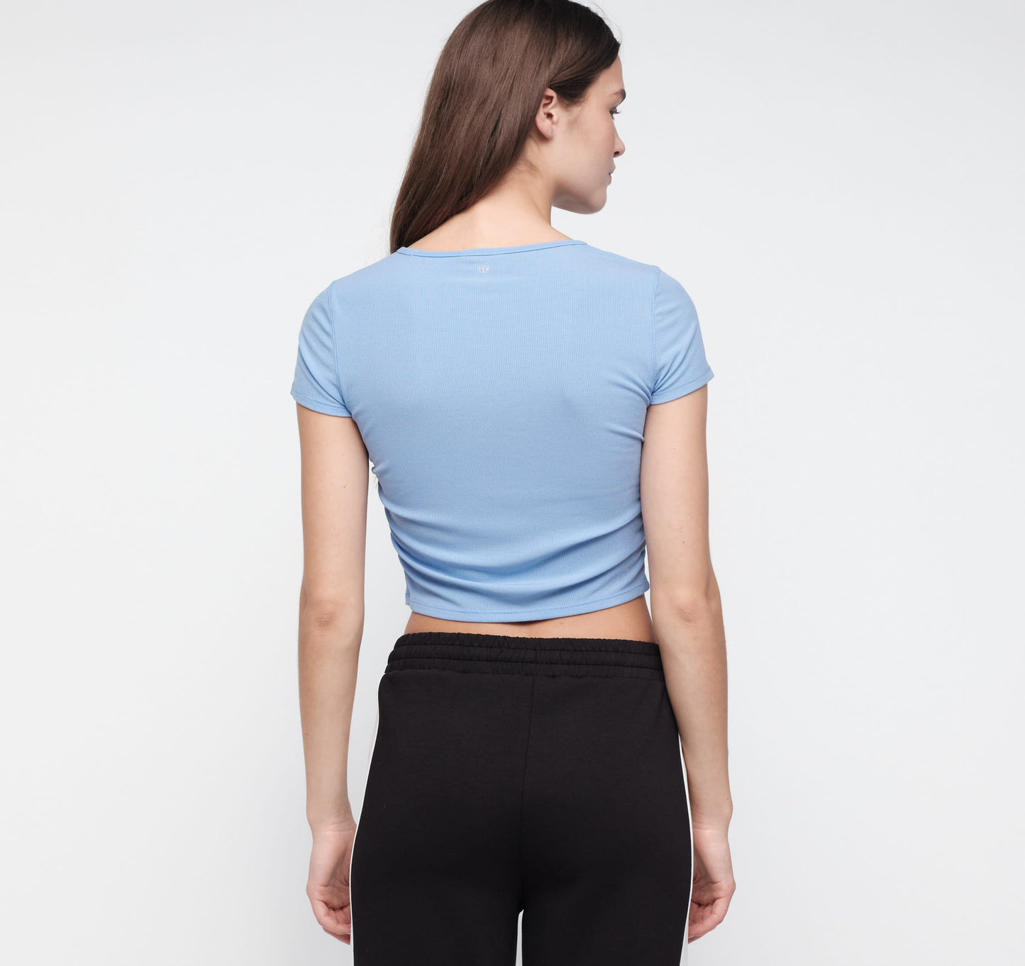 Active Rib Ruched Tee