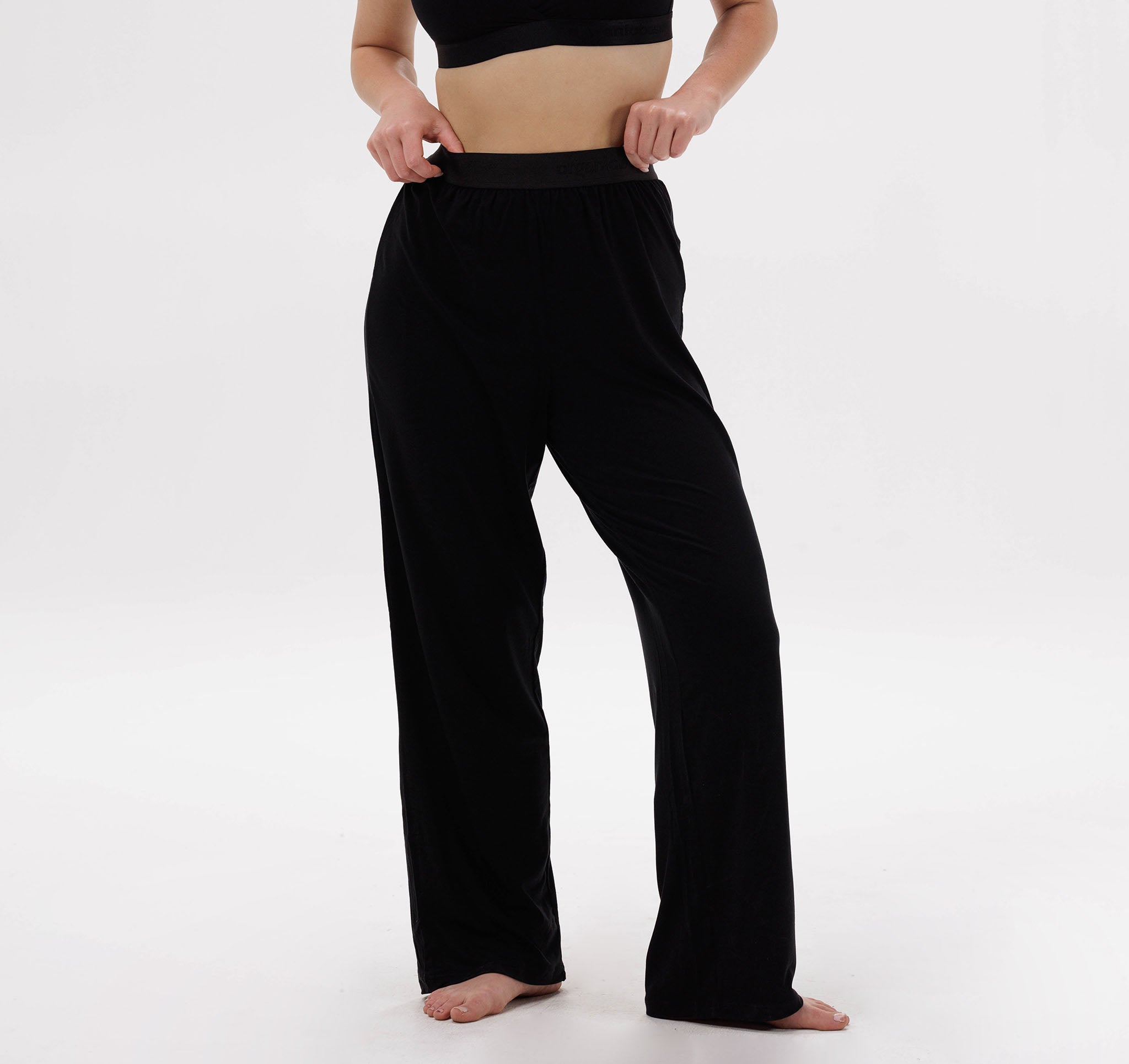 Relaxed Pants Black