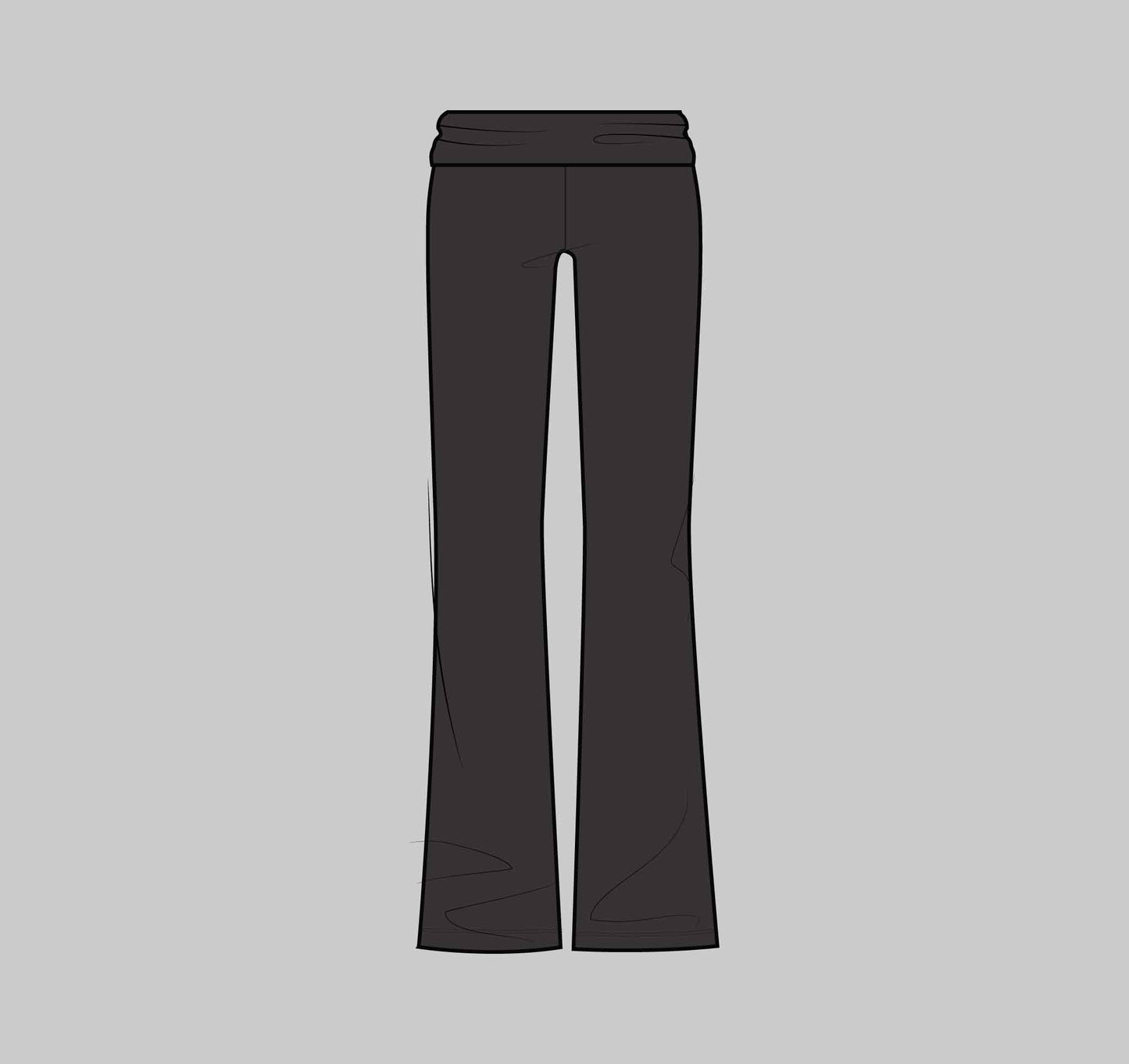 Core Foldover Pants