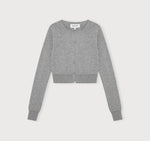 Fine Knit Cropped Cardigan