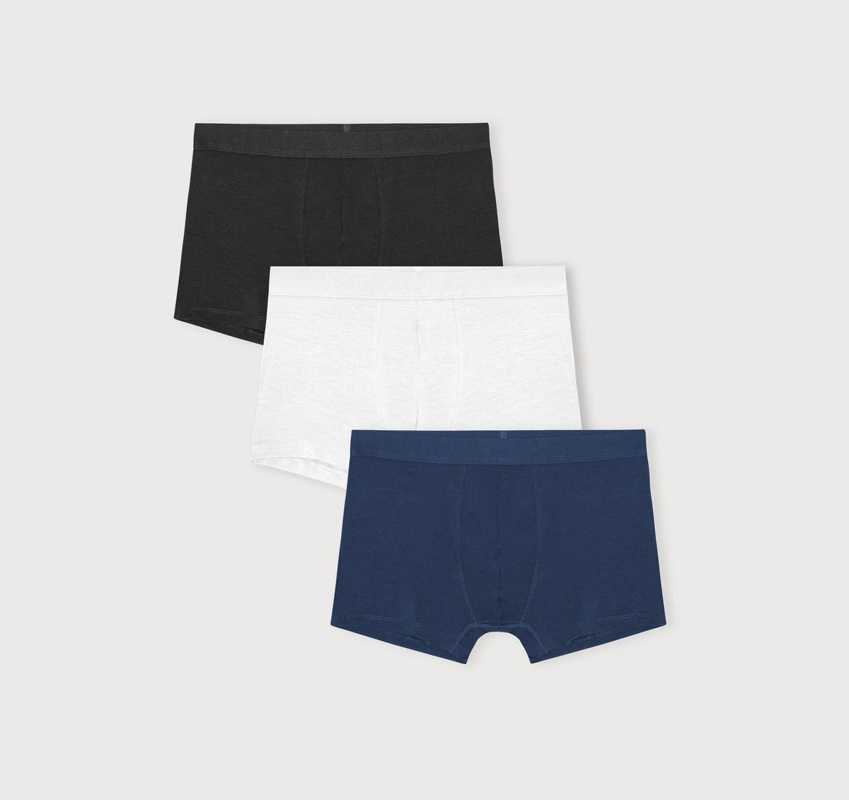 Premium Trunks 3-pack - Black / White / Midnight Blue