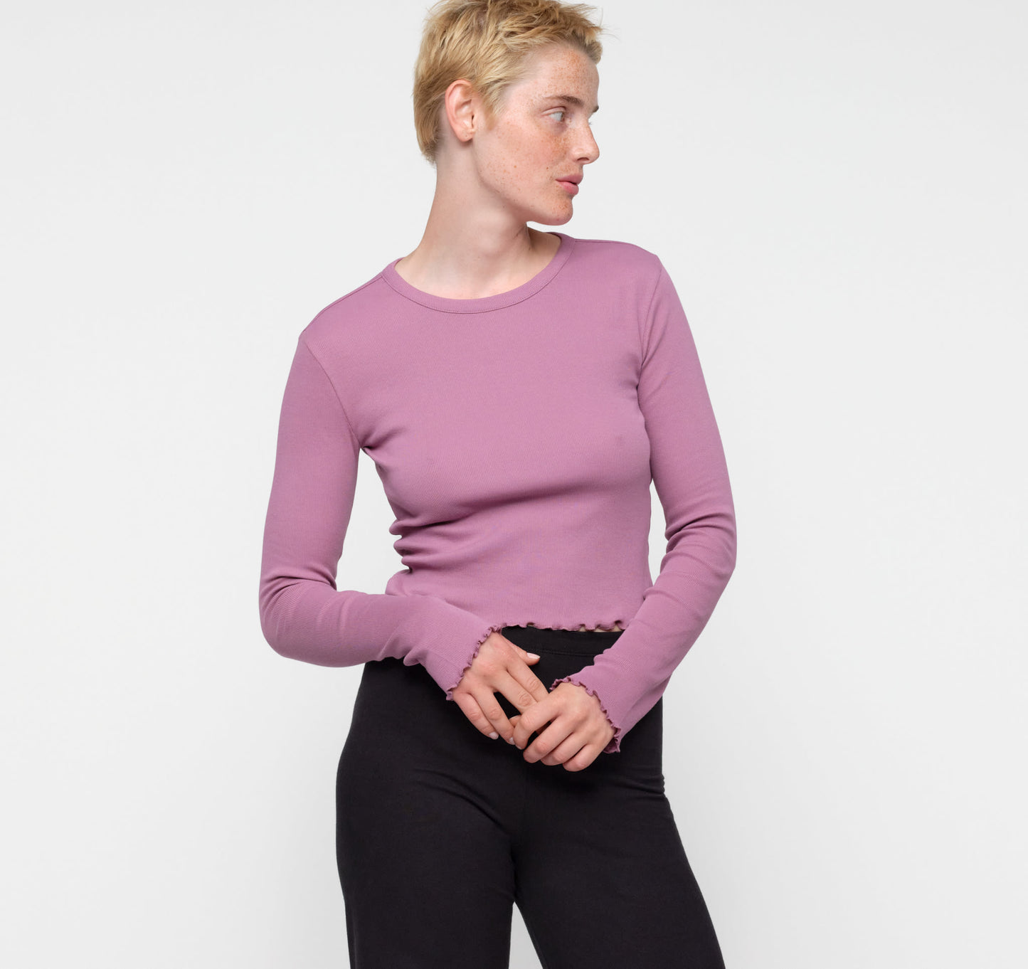 Core Rib Long Sleeve