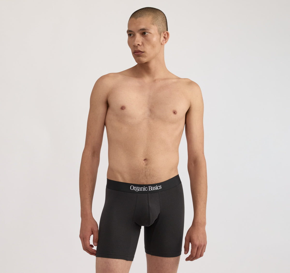 Core Easy Fit Boxer Briefs 3-Pack - Thunder / Seaweed / Black – organic cotton – view 2