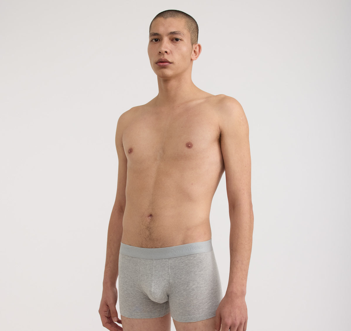Core Trunks 12-Pack - Soft Lilac / Grey Melange / Eucalyptus – organic cotton – view 4