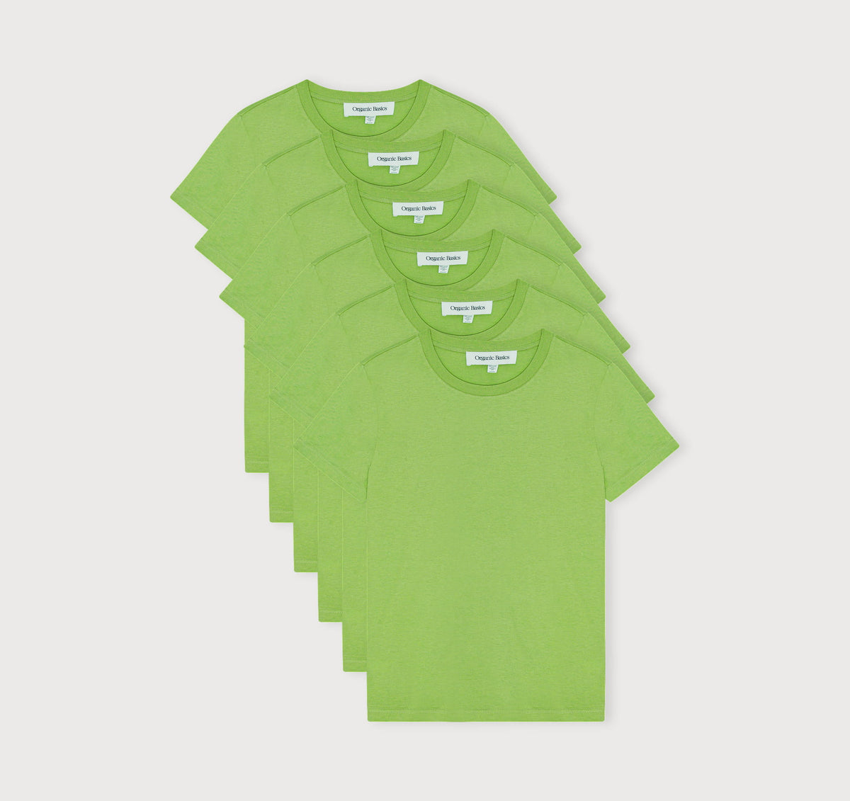 True Regular Fit Tee 6-Pack - Artichoke – organic cotton