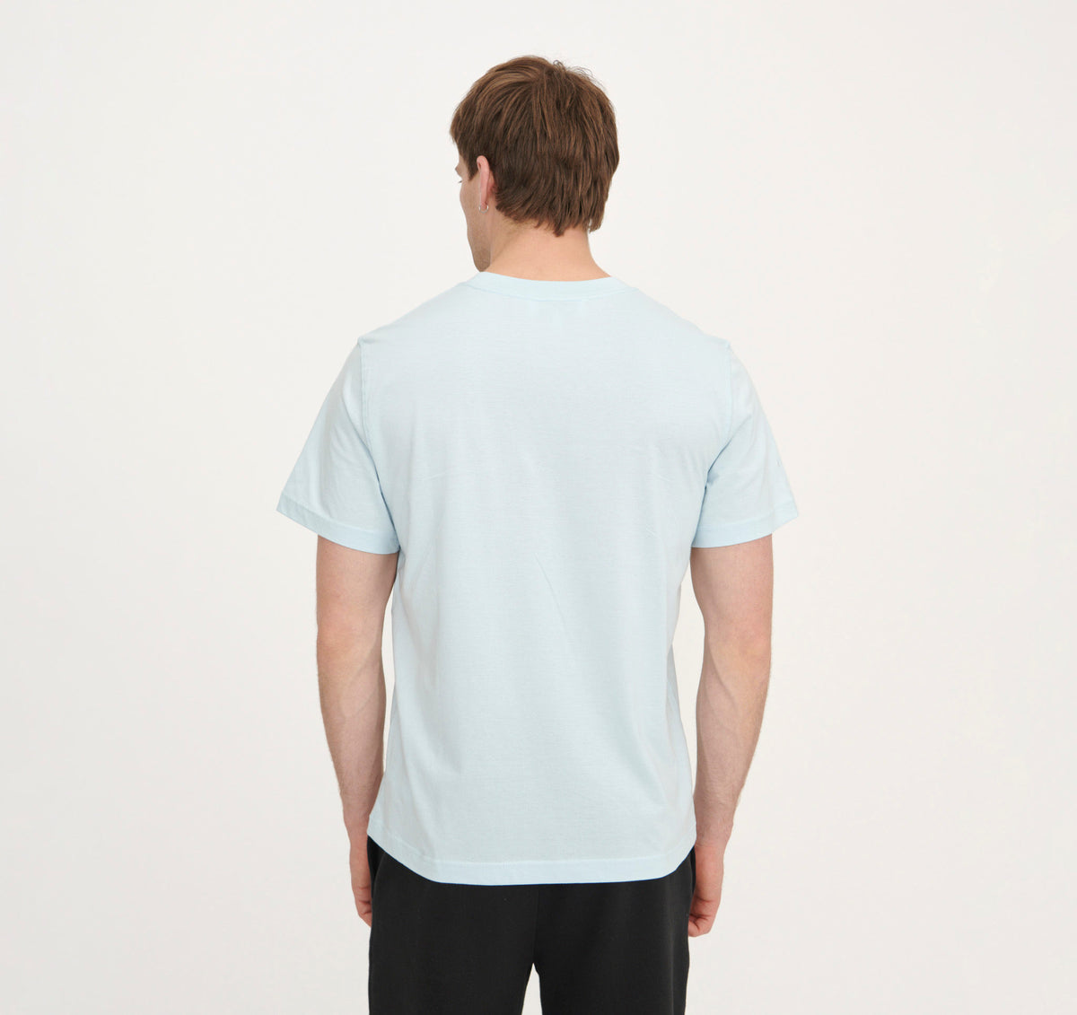 True Boxy Fit Tee 9-Pack - Light Blue – organic cotton – view 4
