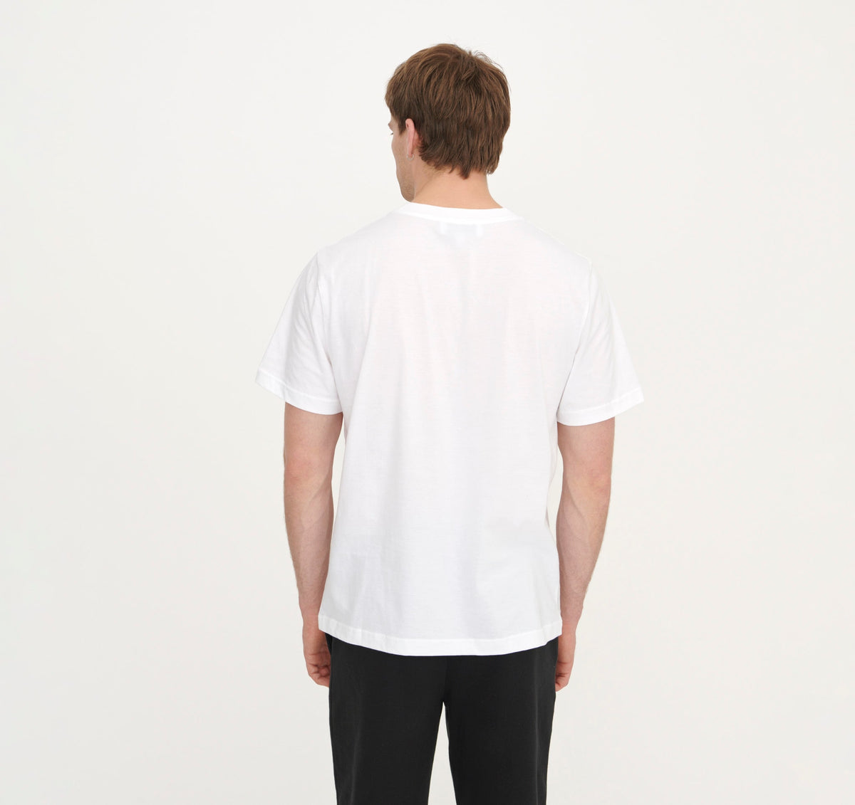 True Boxy Fit Tee 9-Pack - White – organic cotton – view 4
