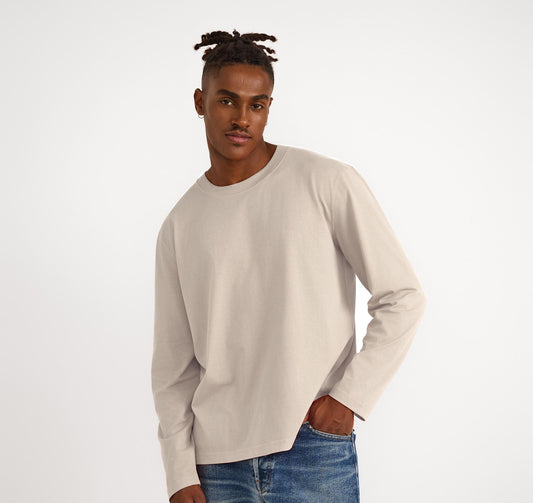 True Heavy Boxy Fit Long Sleeve Tee 6-Pack