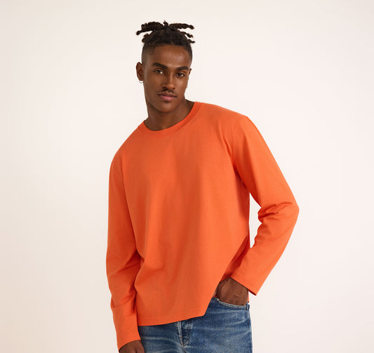 True Heavy Boxy Fit Long Sleeve Tee 6-Pack