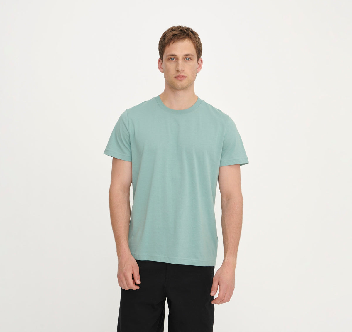 True Regular Fit Tee 6-Pack - Eucalyptus – organic cotton – view 2