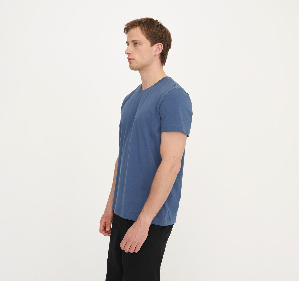 True Regular Fit Tee 6-Pack - Stone Blue – organic cotton – view 3