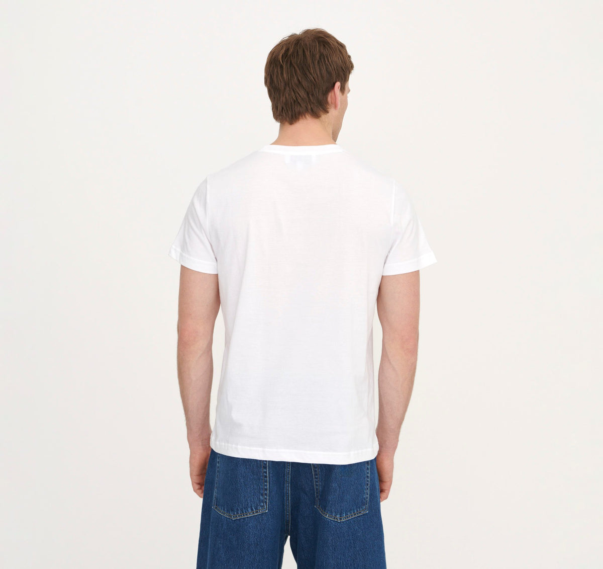True Regular Fit Tee 6-Pack - White – organic cotton – view 4