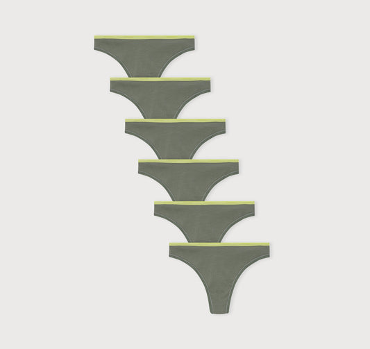 Core Thong 6-Pack