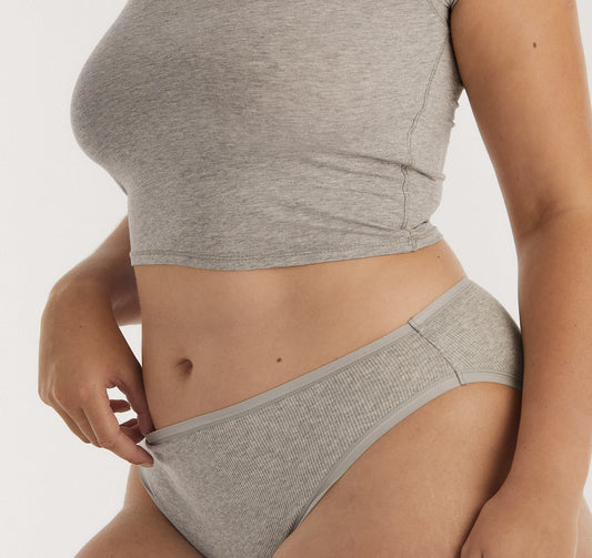 Core Rib High-Leg Briefs 3-Pack