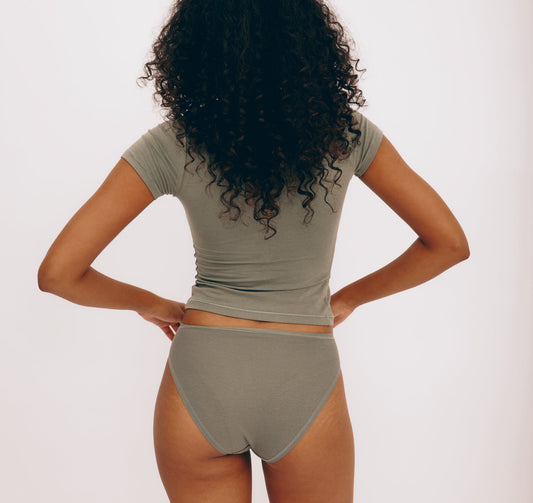 Core Rib High-Leg Briefs 6-Pack