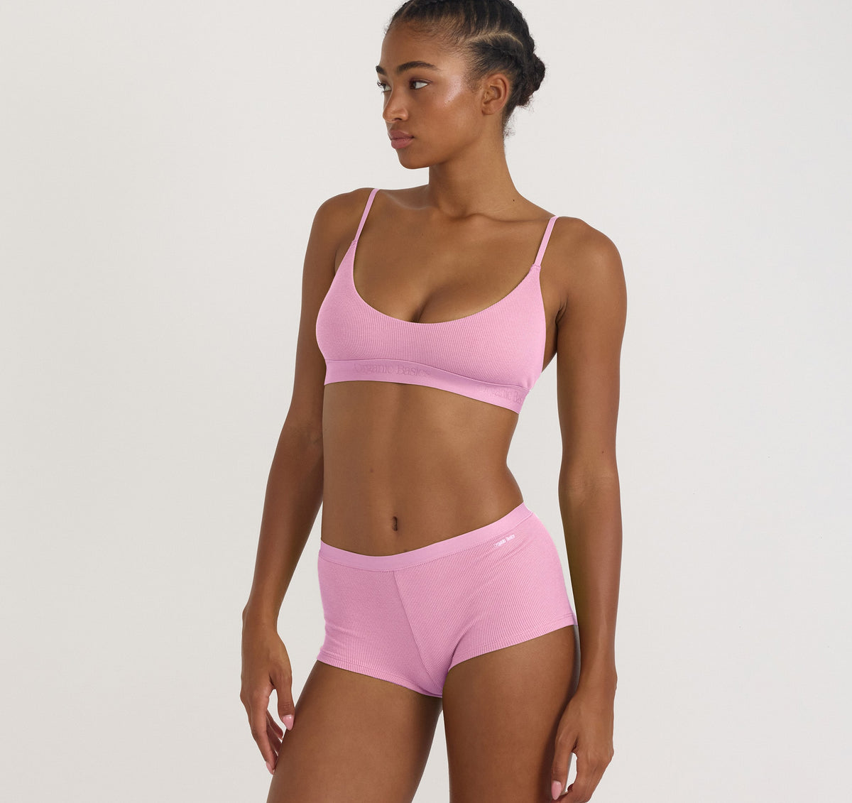 Core Rib Open Back Scoop Bralette 2-Pack
