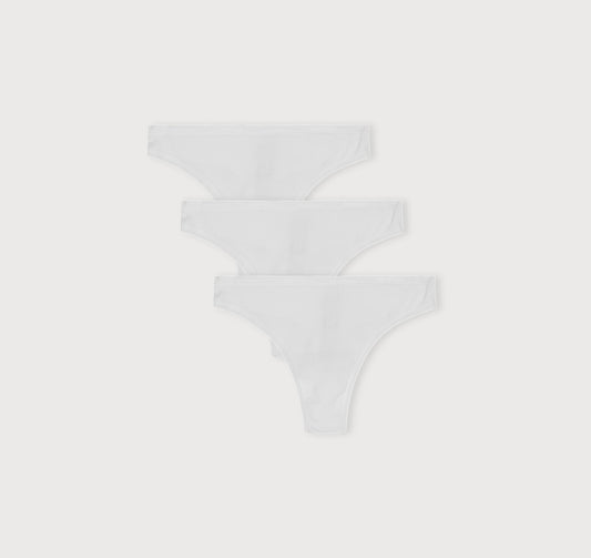 Core Rib Thong 3-Pack