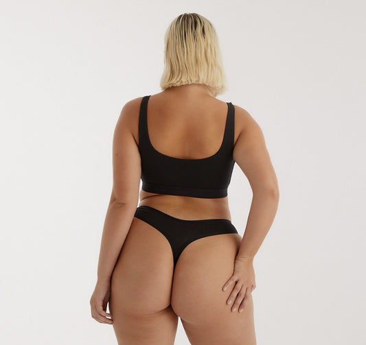 Core Rib Thong 3-Pack