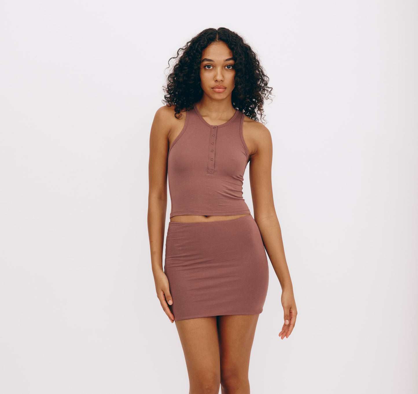 Core Sport Henley Tank Top