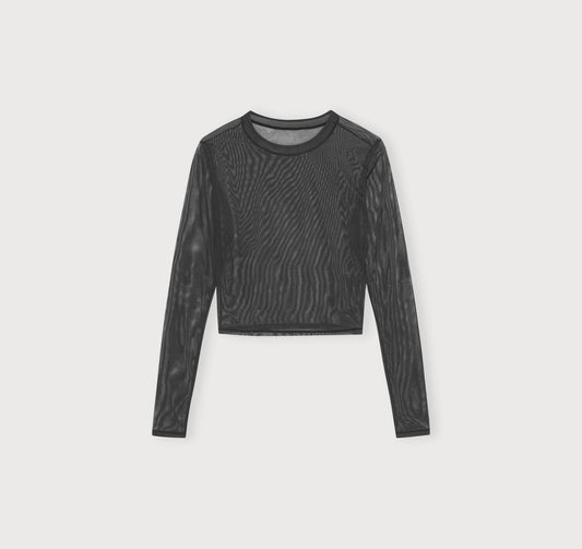 Mesh Long Sleeve Tee