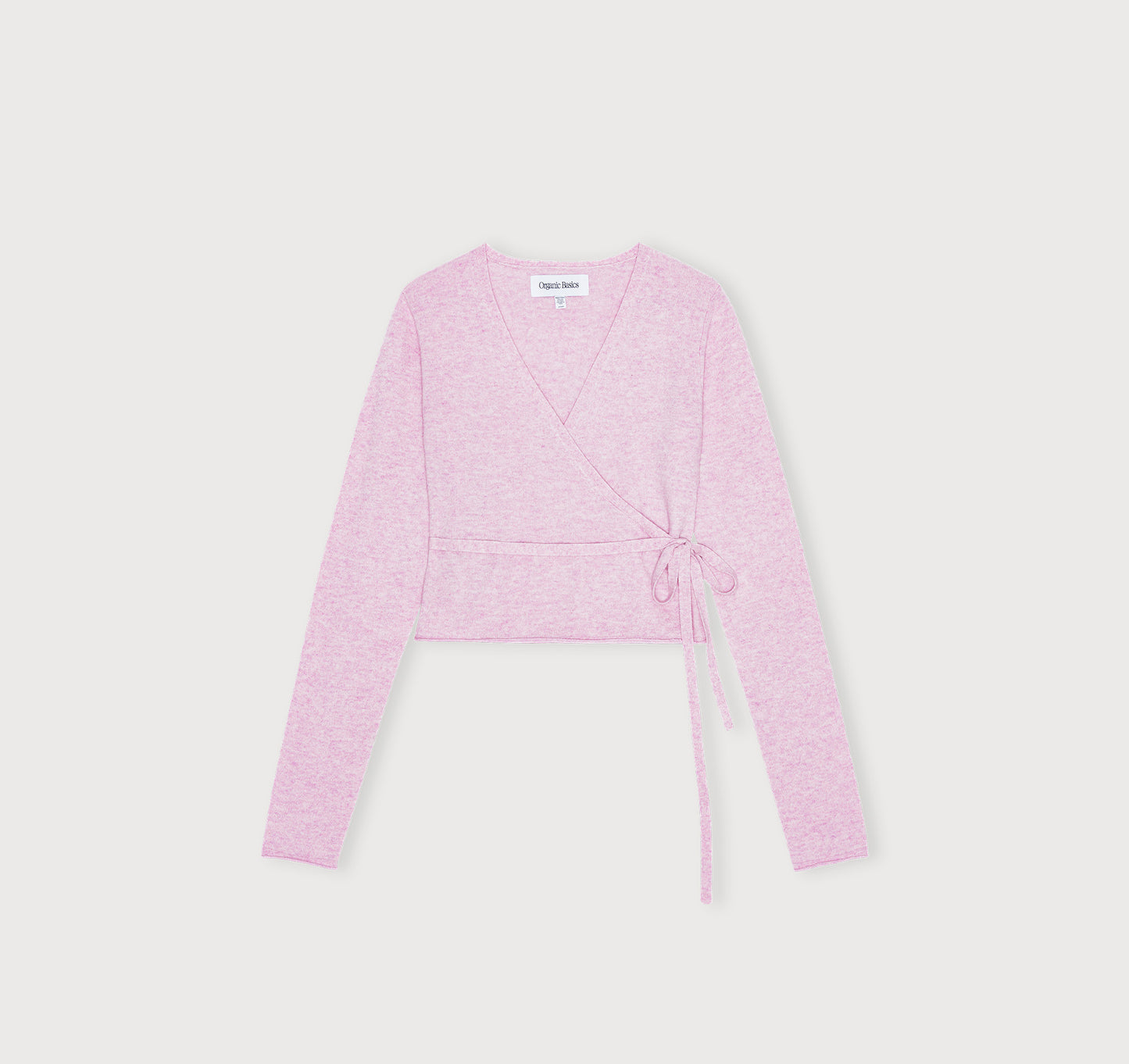 Fine Knit Wrap Cardigan