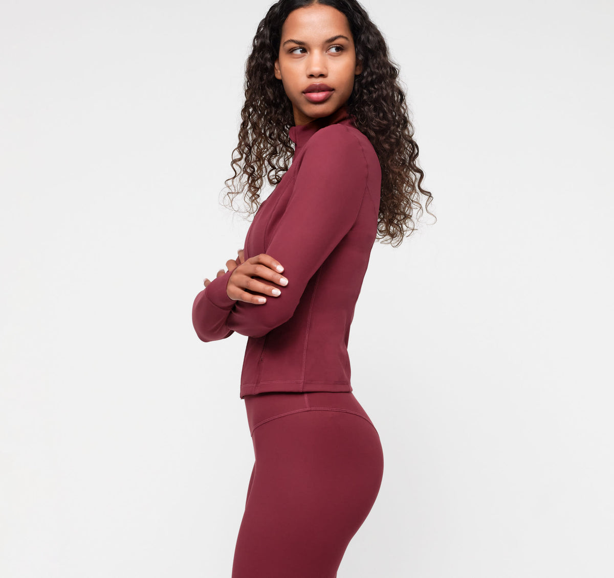 Active Zip Jacket - Summer Wine – view 3
