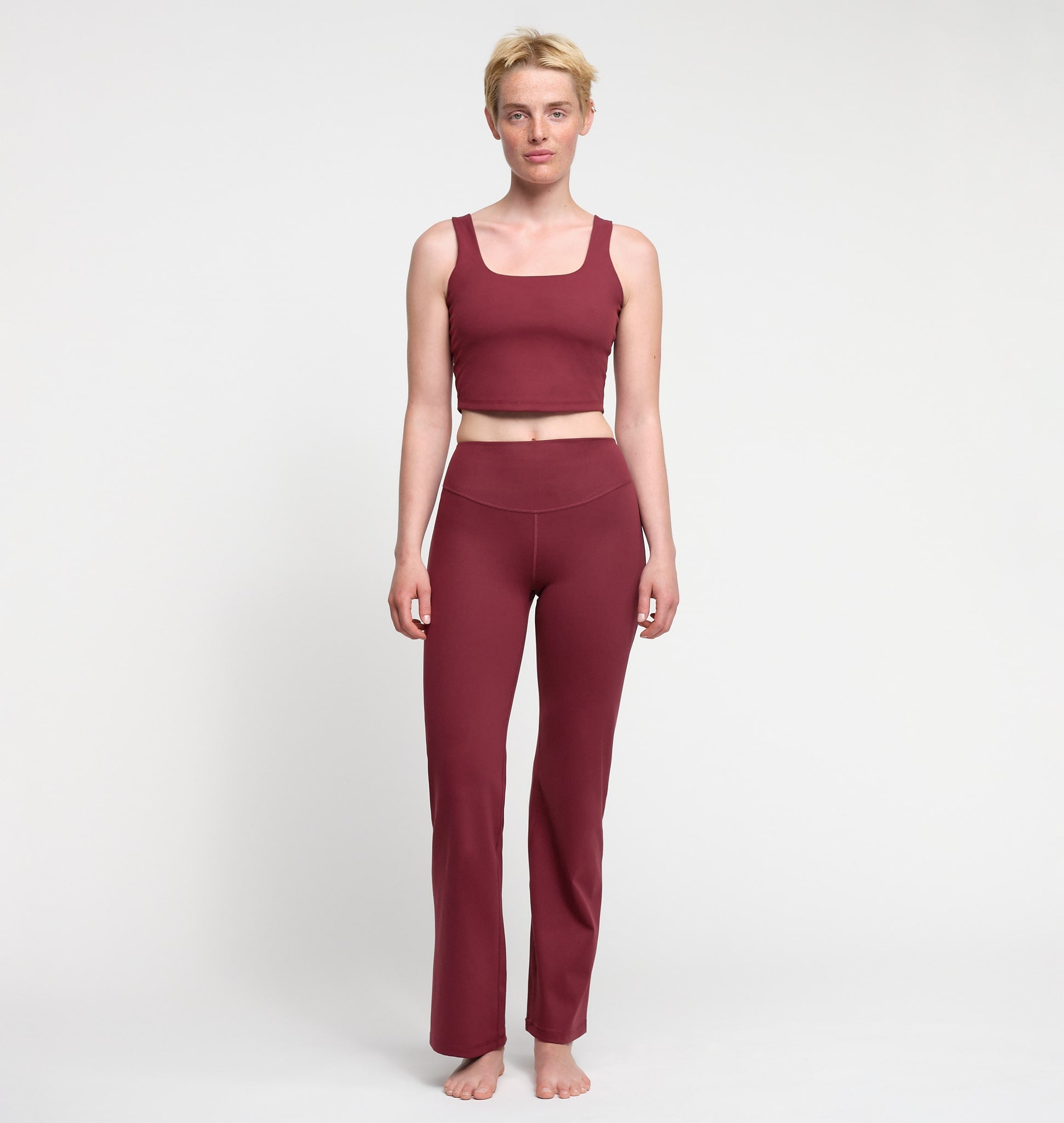 Active Flare Leggings - Summer Wine