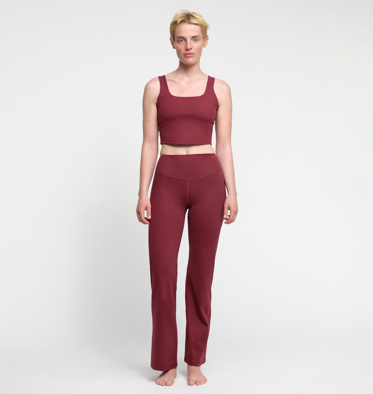 Active Flare Leggings - Summer Wine