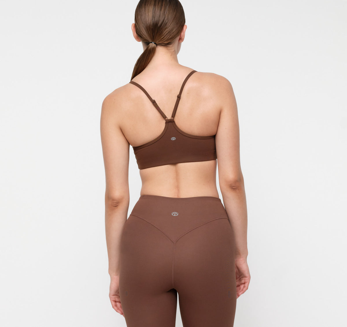 Active Light Racer Bra - Walnut – view 4