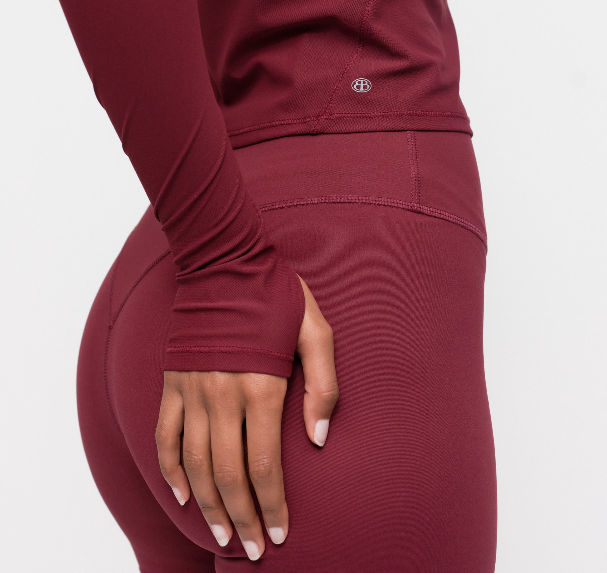 Active Mesh Long Sleeve Tee - Summer Wine – view 3