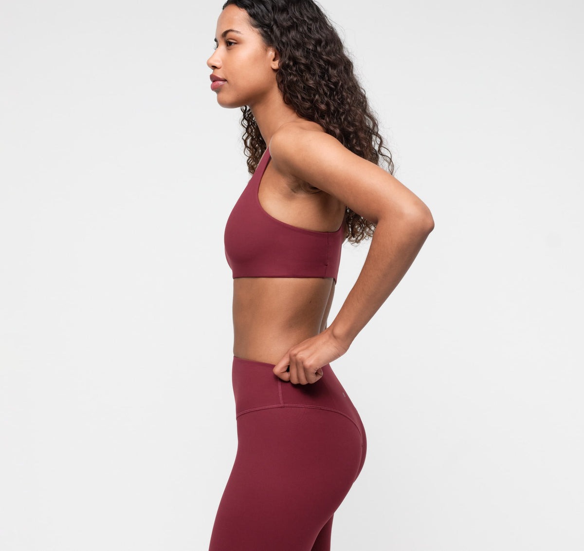 Active Racer Back Bra - Summer Wine – view 2