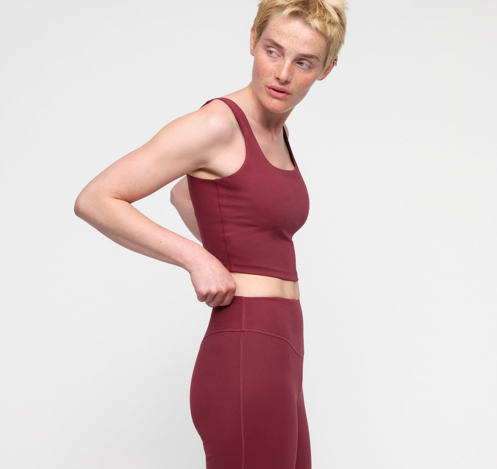 Active Square Top - Summer Wine – view 3