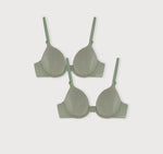 Core Full Coverage Bra 2-Pack