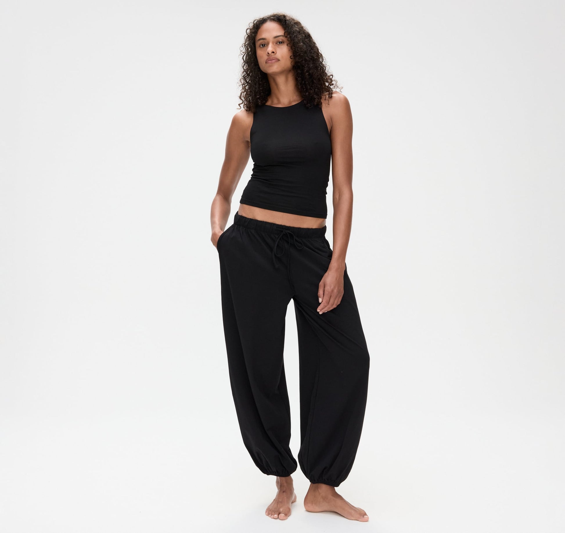 Everyday Balloon Pants - Black
