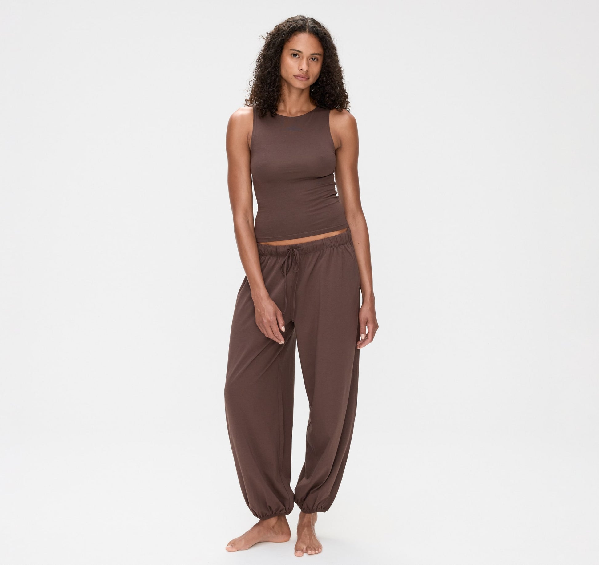 Everyday Balloon Pants - Truffle