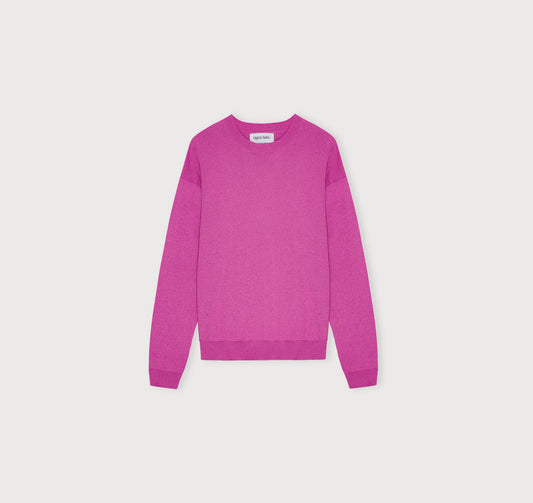 Soft Knit Boxy Crewneck Sweater