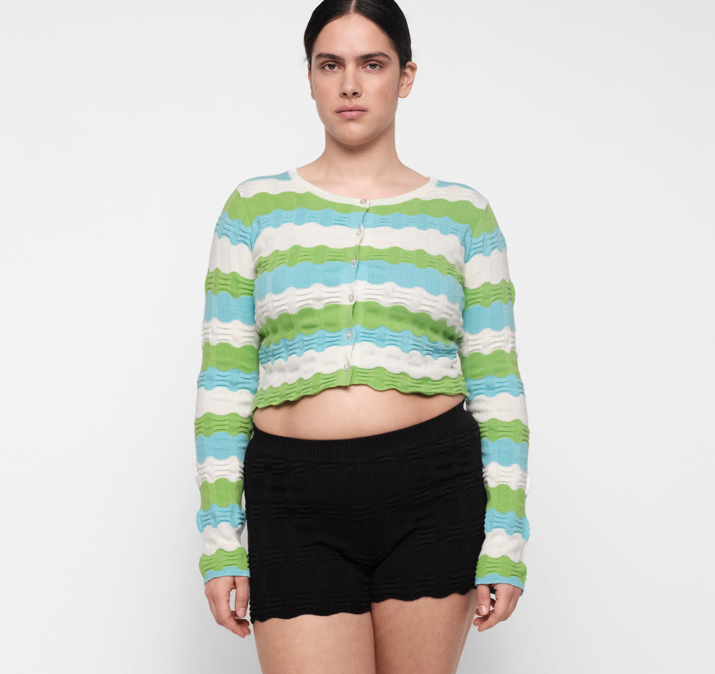 Soft Knit Textured Cardigan