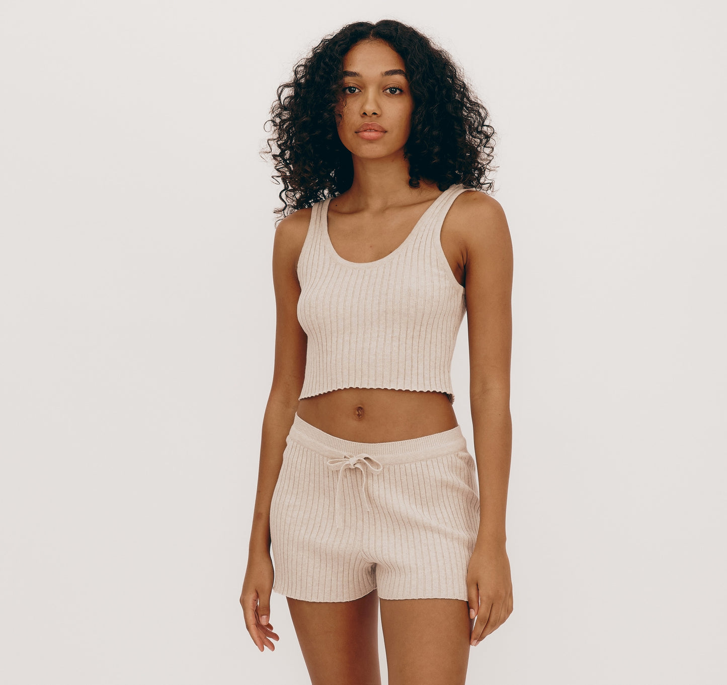 True Knit Crop Tank Top