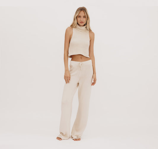 True Knit Wide Leg Pants