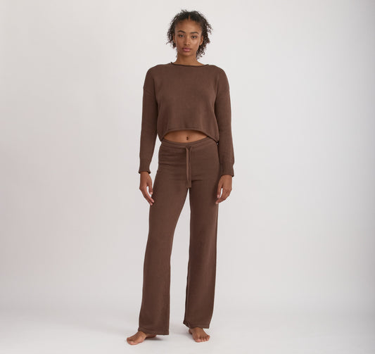 True Knit Wide Leg Pants