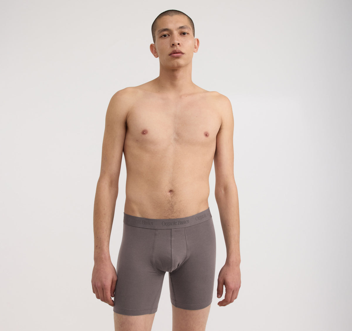 Core Boxer Briefs 9-Pack - Pavement / Thunder / Cloudy Blue – organic cotton – view 2