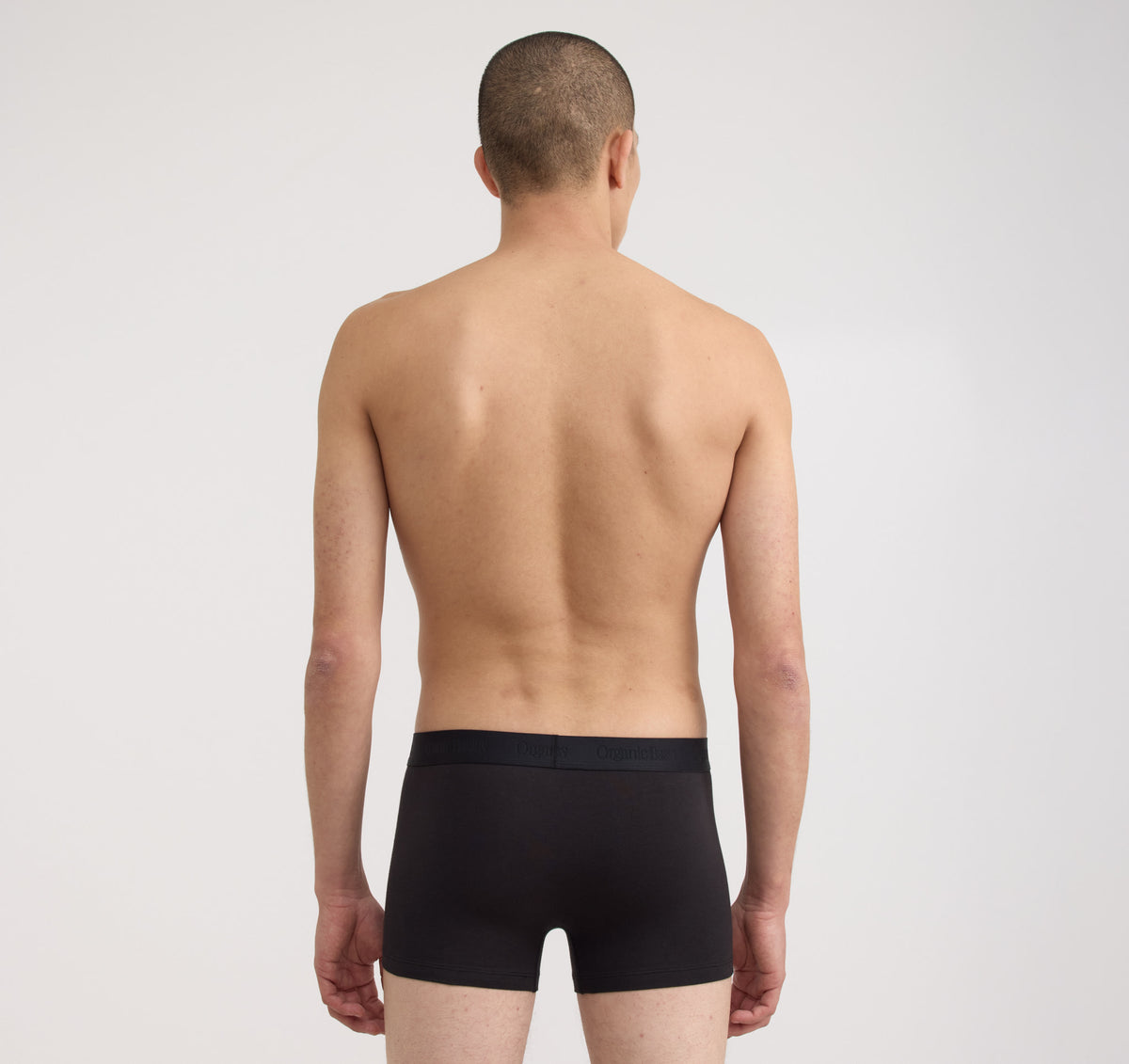 Core Trunks 6-Pack - Black / Shadow / Storm – organic cotton – view 3