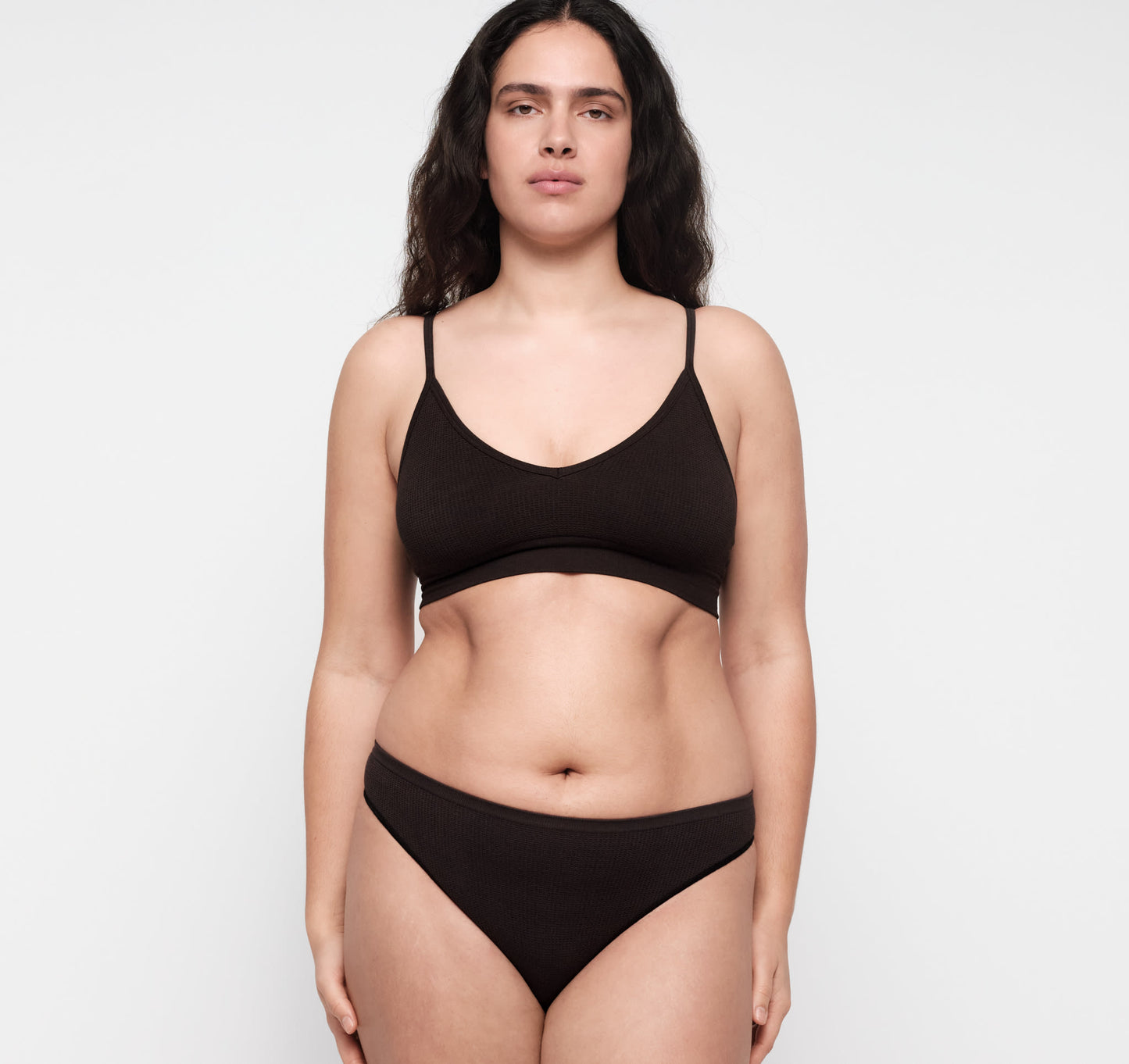 Seamless Waffle Thong