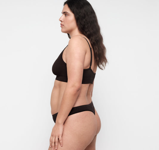 Seamless Waffle Thong