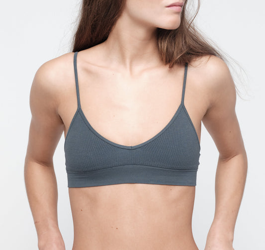 Seamless Waffle Triangle Bralette