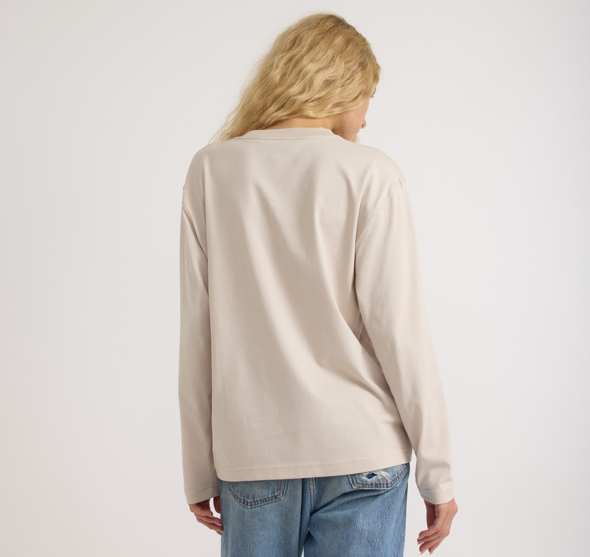 True Heavy Boxy Long Sleeve Tee | Kun DKK 261 | Organic Basics